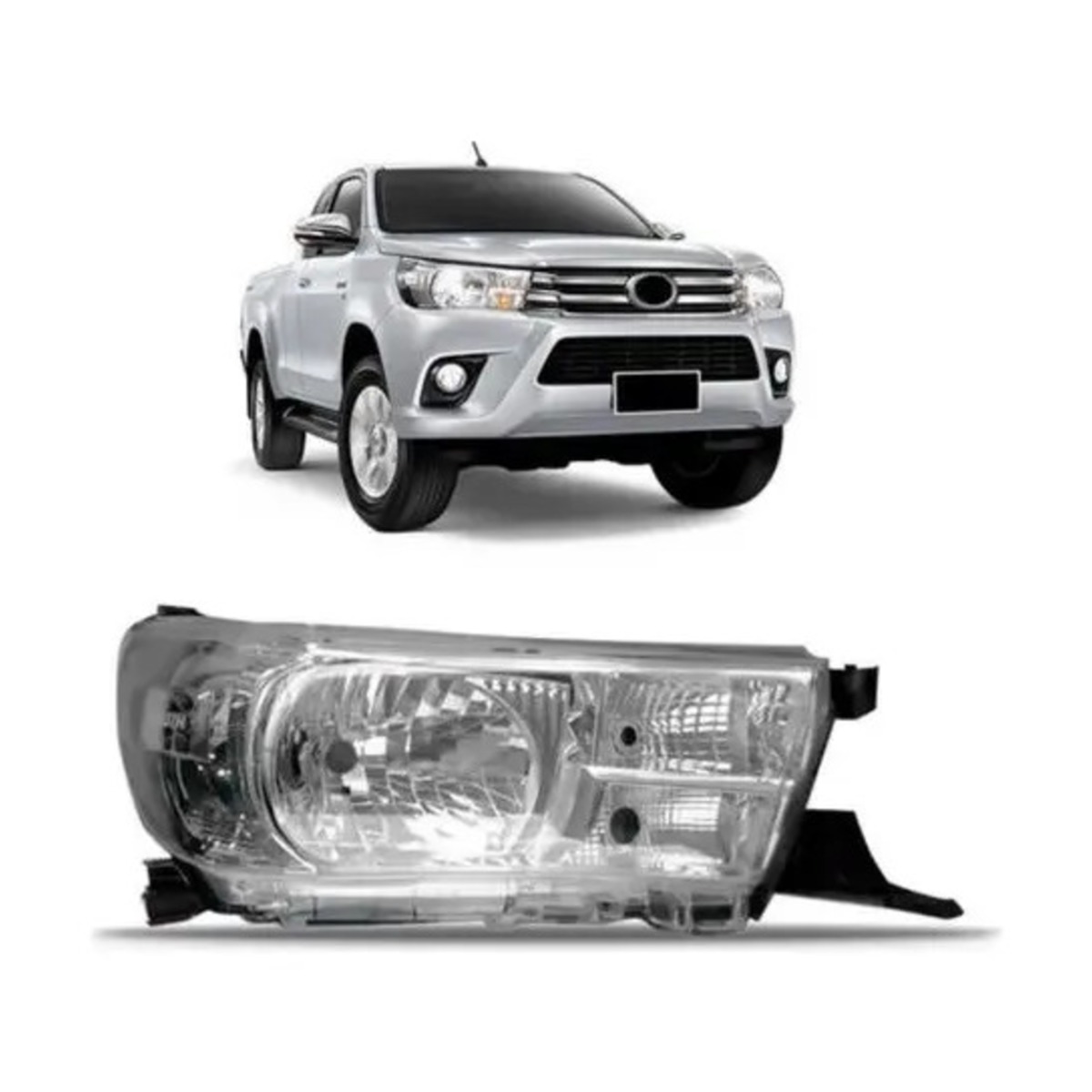 PAR FAROL HILUX 2016 A 2020 ESQUERDO | DIREITO (K.RF27485-RF27264)