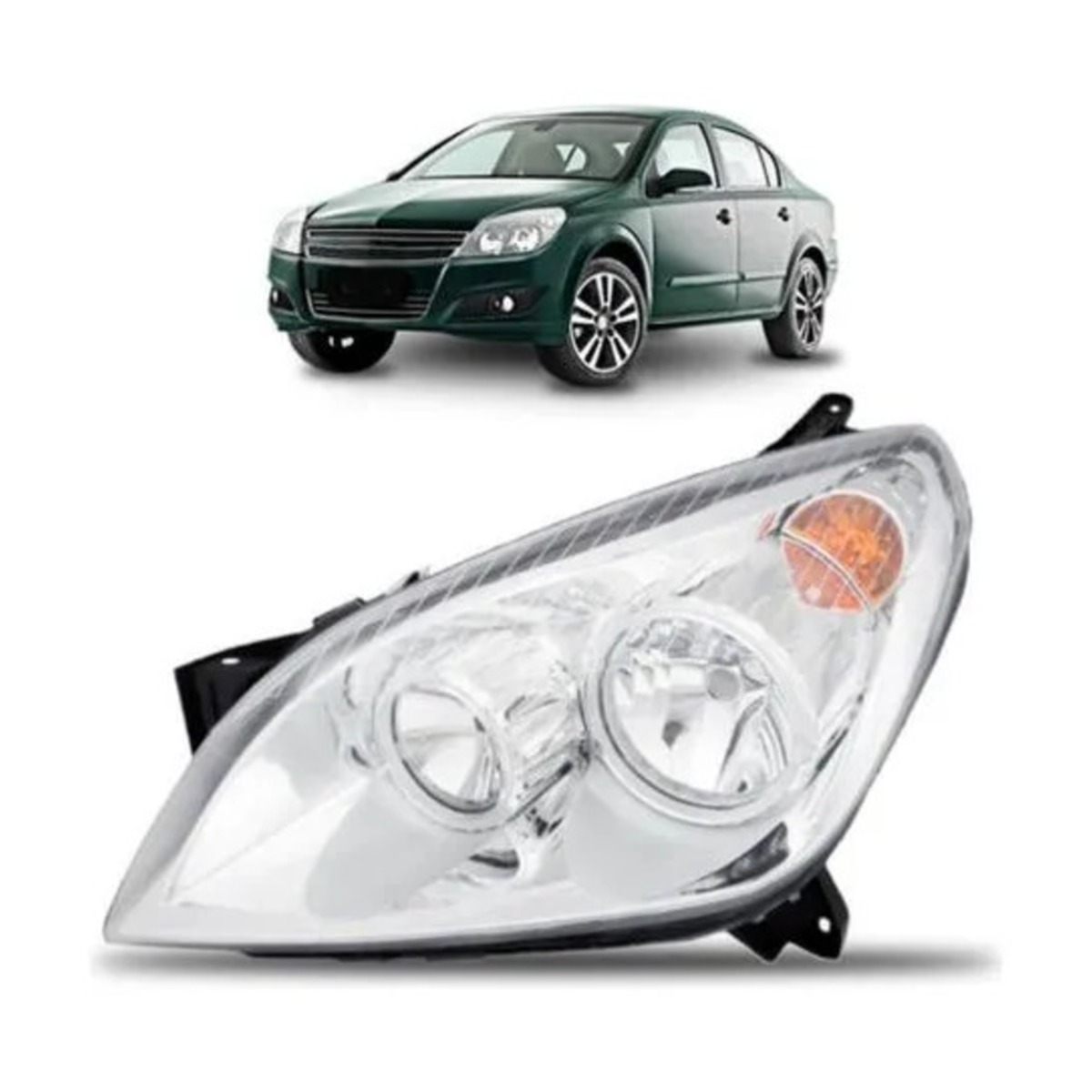 PAR FAROL VECTRA 2009 A 2011 ESQUERDO | DIREITO (K.RF23035-RF23034)