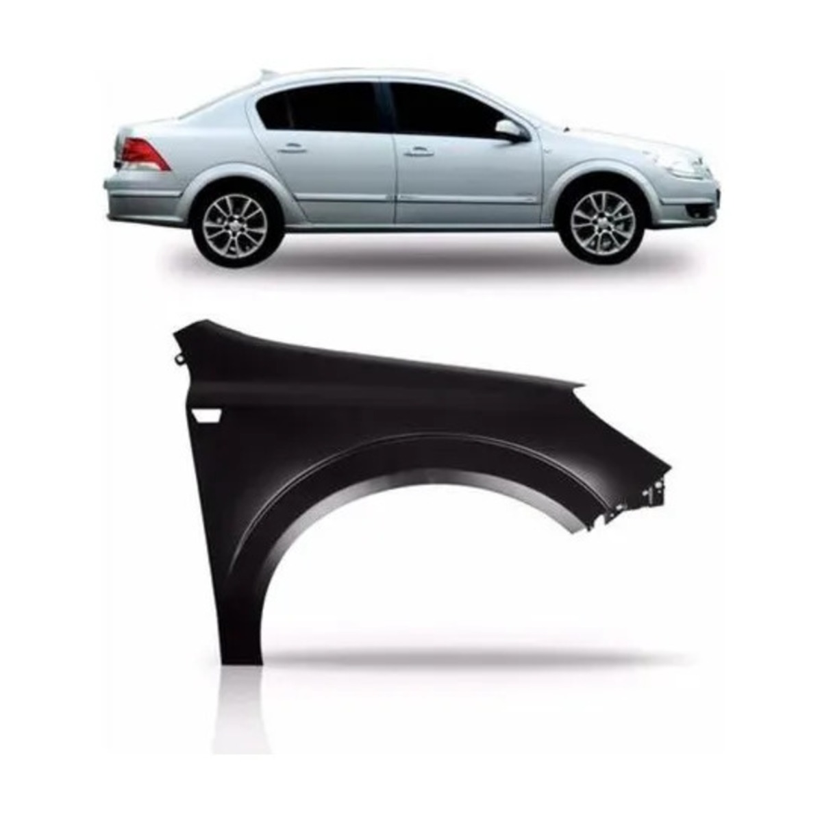 PAR PARALAMA VECTRA 2006 A 2011 ESQUERDO | DIREITO (K.RF24423-RF24424)