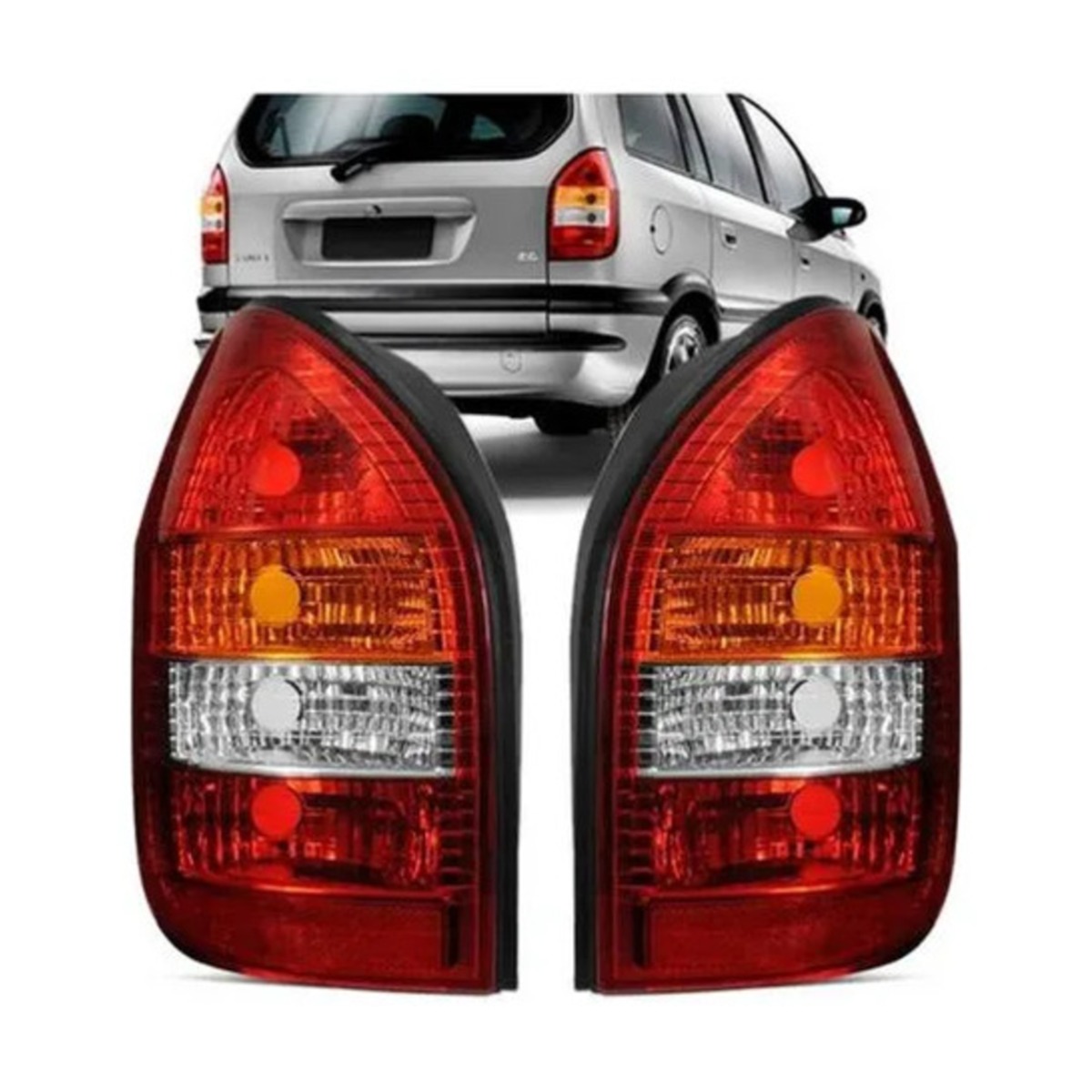 PAR LANTERNA TRASEIRA ZAFIRA 2001 A 2004 ESQUERDO | DIREITO (K.RF25345-RF25344)