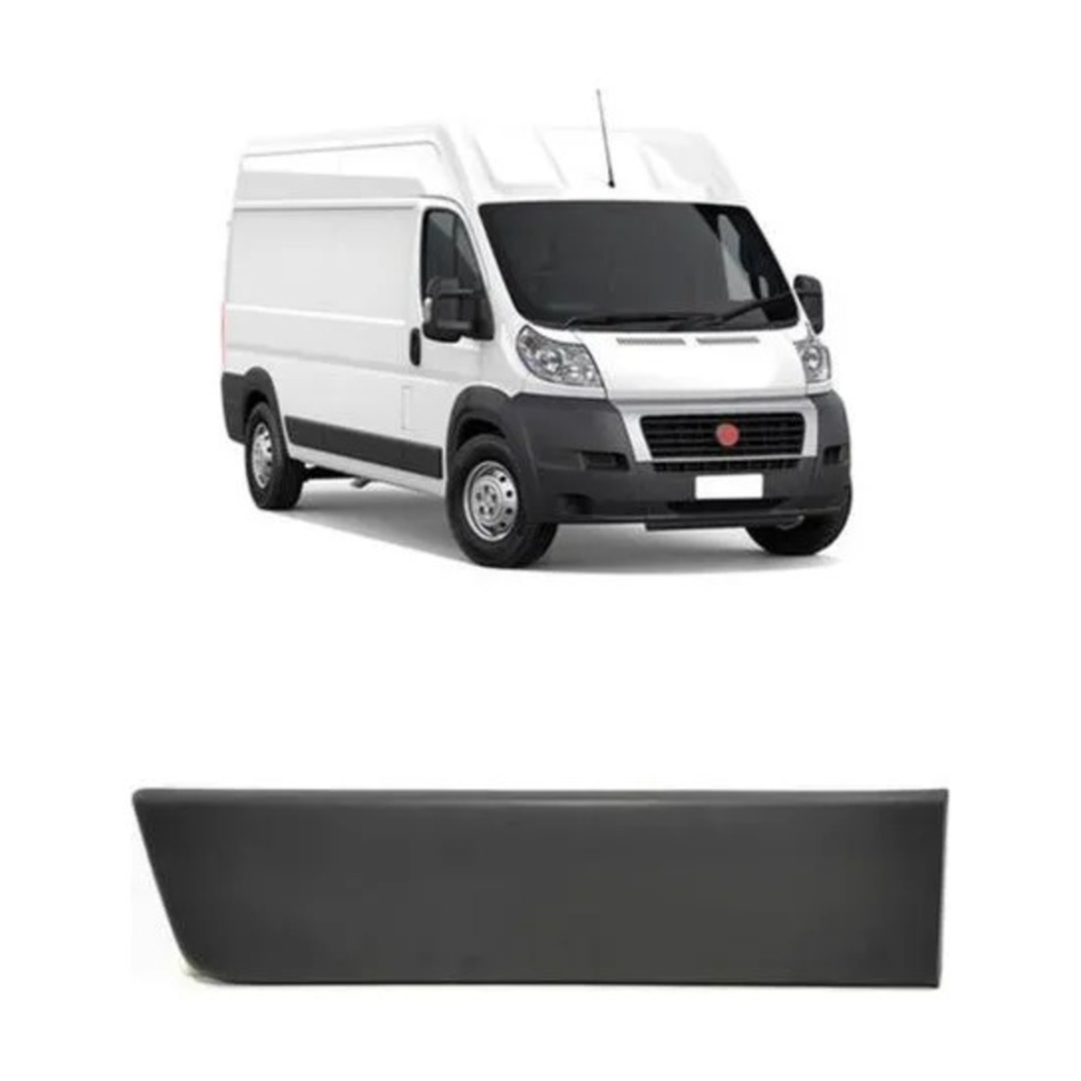PAR MOLDURA LATERAL TRASEIRA DUCATO 2018 A 2024 ESQUERDO | DIREITO (K.RF32313-RF