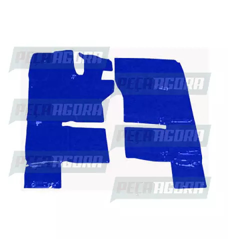 TAPETE VINIL PARA SCANIA R-112/113 COM B/C - AZUL (419743)