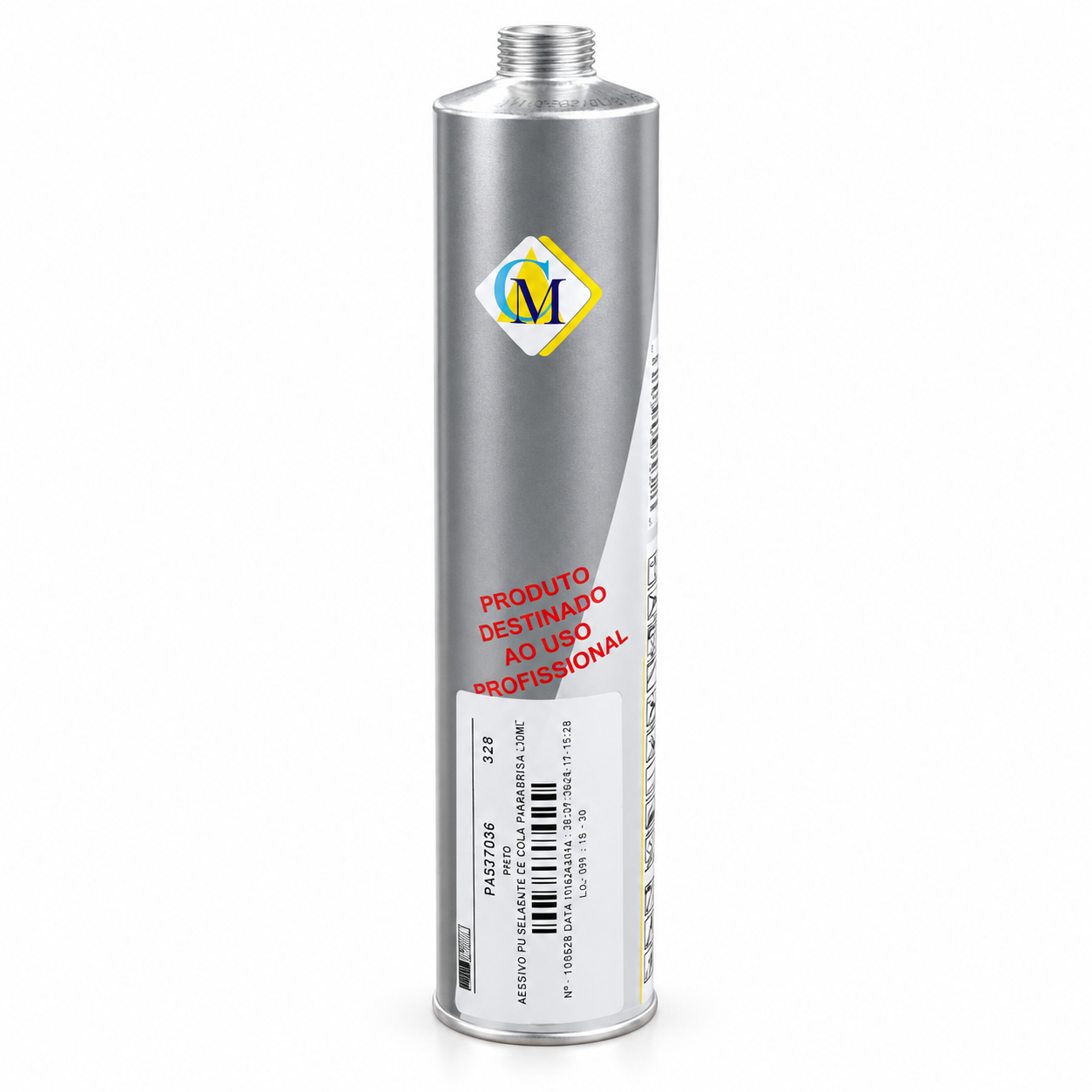 COLA VIDRO PARABRISA VIDRO E METAL - PRETO - PADRAO SIKAFLEX (PU40)