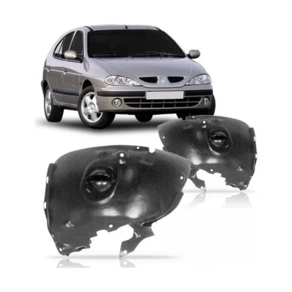 PAR PARABARRO MEGANE 2000 A 2005 ESQUERDO | DIREITO (K.RF22317-RF22318)