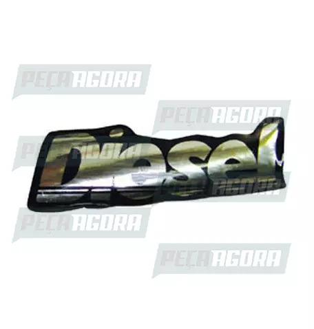 EMBLEMA RESINADO ESPECIAL LETREIRO''DIESEL'' (101093)