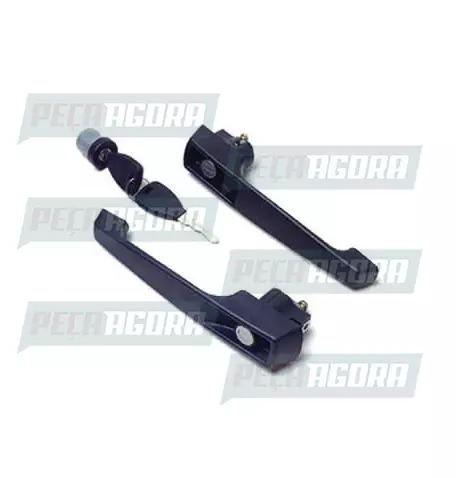 MACANETA EXTERNA MERCEDES BENZ HPN 89/95 JOGO COM CHAVE - ORI (6888937103)