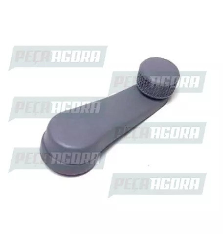 MANIVELA VIDRO VOLKSWAGEN CAMINHAO 2001... PLASTICA CINZA ORIGINAL UNIVEL (1H083