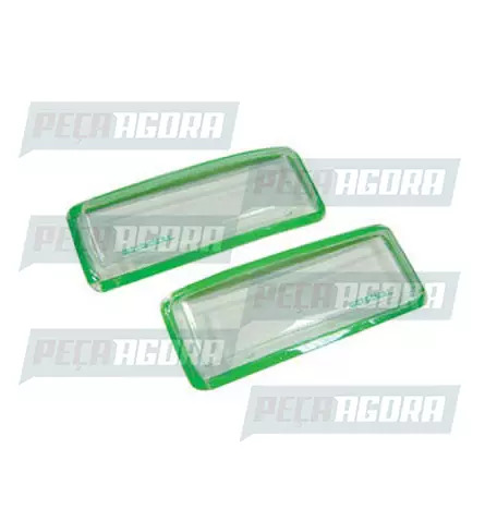 PAR PROTETOR ACRILICO MILHA PARA IVECO EUROS (303010)