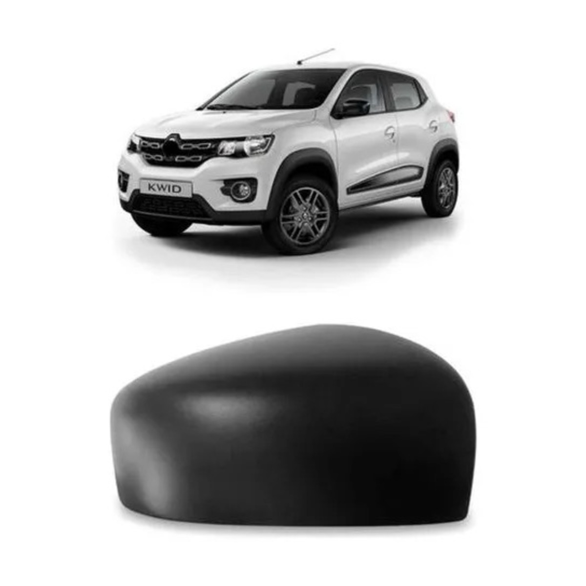 PAR CAPA RETROVISOR KWID 2017 A 2025 ESQUERDO | DIREITO (K.RF31731-RF31730)