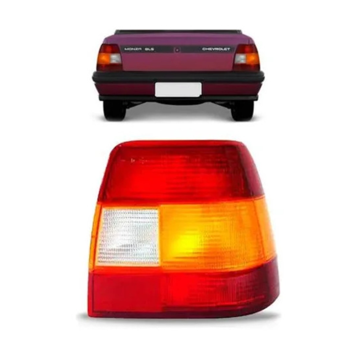 PAR LANTERNA TRASEIRA MONZA 1991 A 1996 ESQUERDO | DIREITO (K.RFRN2017-RFRN2018)
