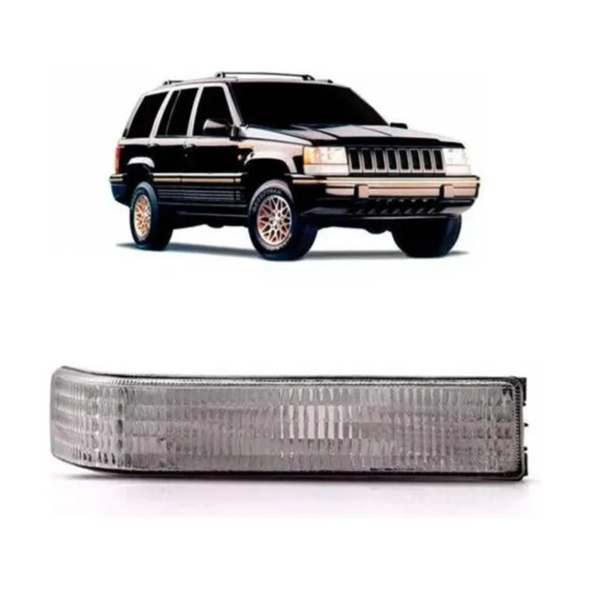 PAR PISCA LANTERNA DIANTEIRA GRAND CHEROKEE 1993 A 1998 ESQUERDO | DIREITO (K.RF