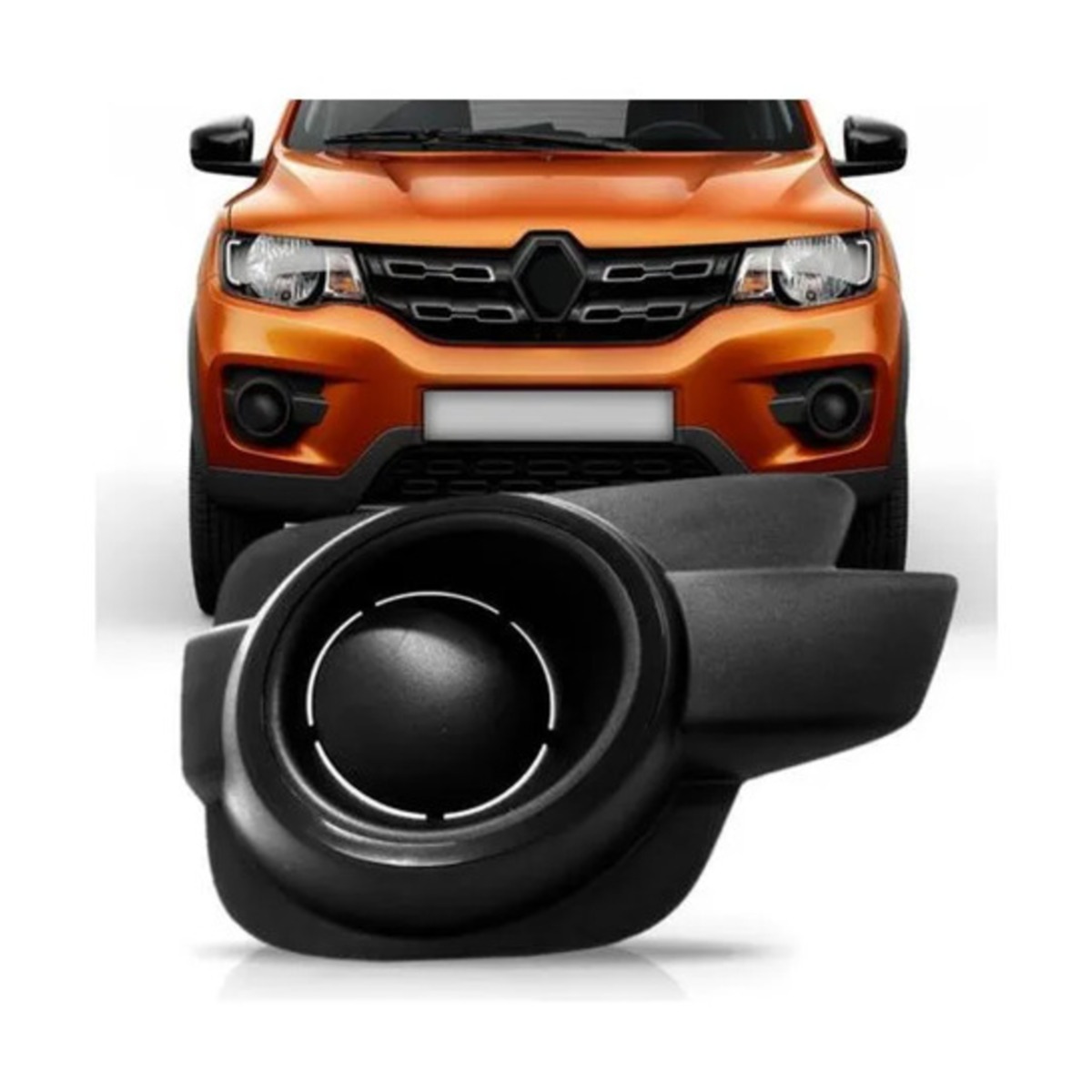 PAR GRADE DO FAROL DE MILHA AUXILIAR KWID 2017 A 2022 ESQUERDO | DIREITO (K.RF27