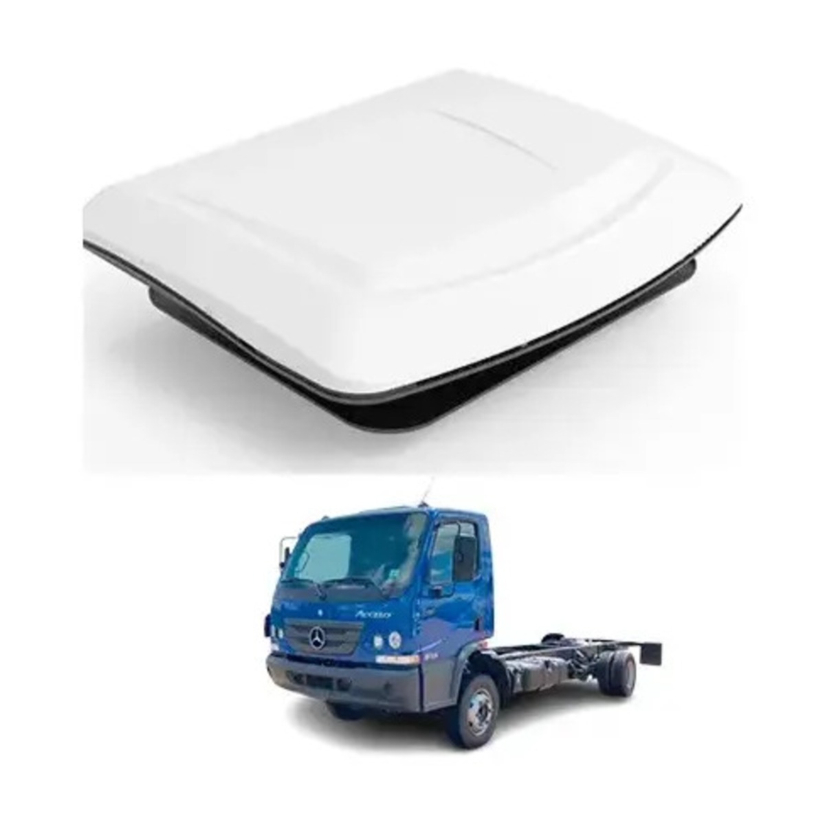 CLIMATIZADOR REVOLUTION EXTERNO 24V MB ACCELO  ATE 2022 ACTROS TETO ALTO ATEGO A