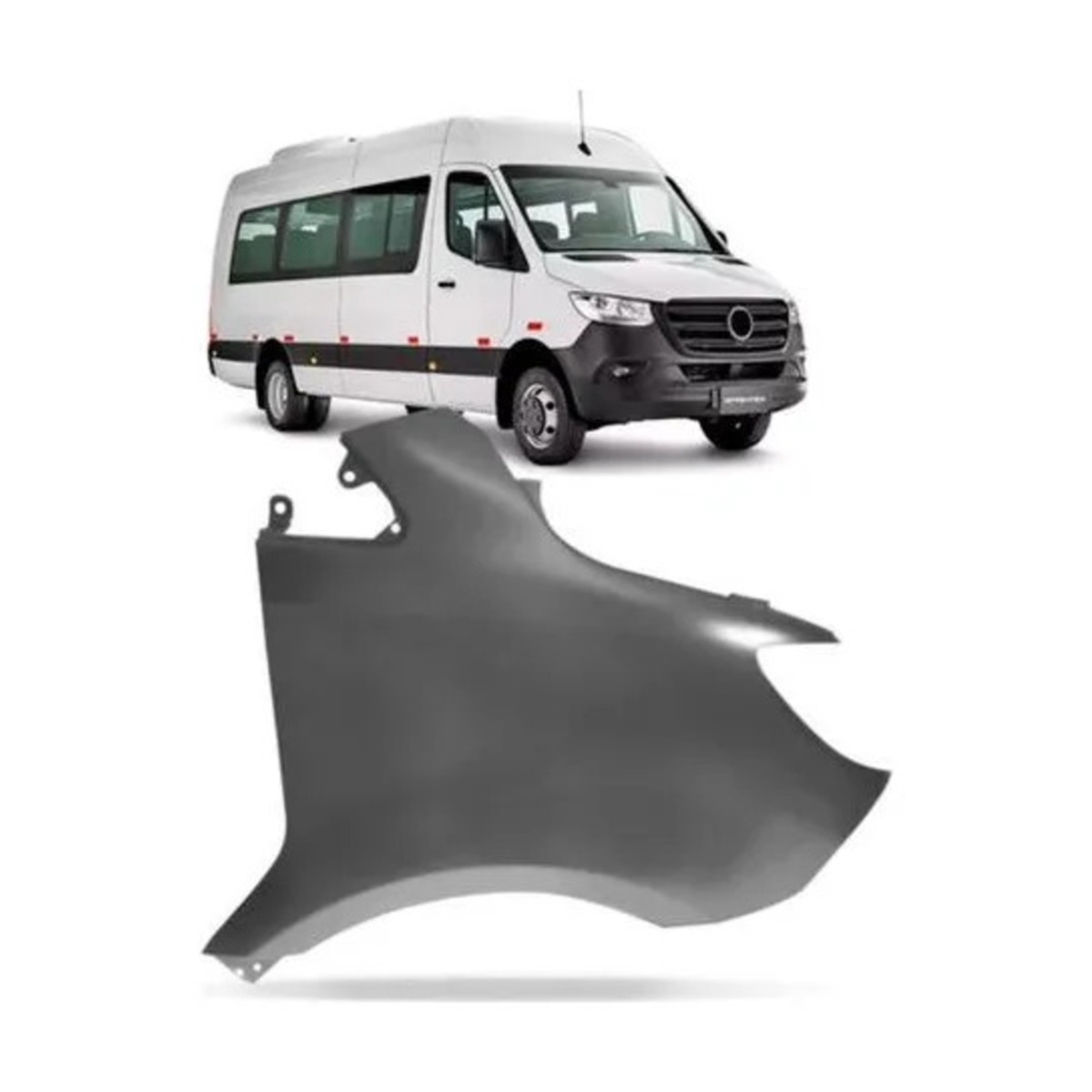 PAR PARALAMA SPRINTER 2020 A 2025 ESQUERDO | DIREITO (K.RF29989-RF29988)