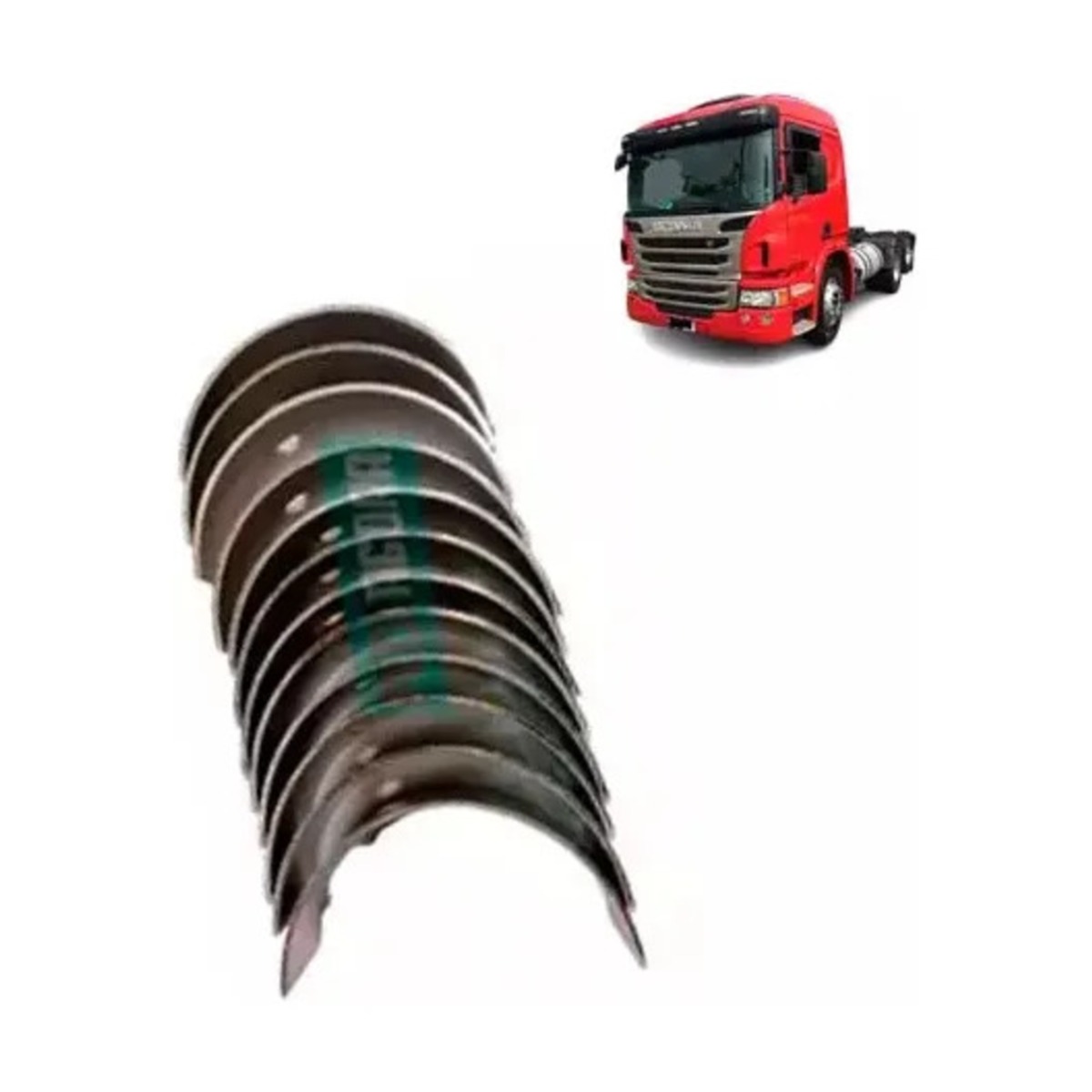 JG BRONZINA BIELA STD PARA SCANIA MOTOR DC13 EURO 5 (1534N96)