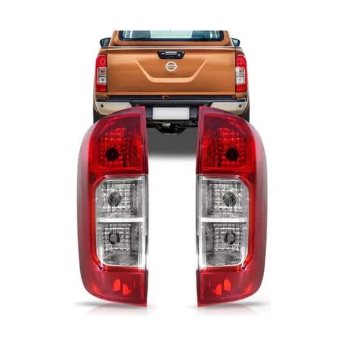 PAR LANTERNA TRASEIRA FRONTIER 2017 A 2024 ESQUERDO | DIREITO (K.RF28095-RF28096