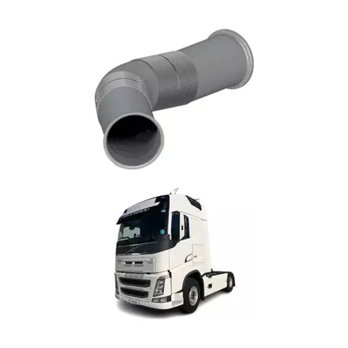 TUBO MOTOR 5POL VOLVO FH FM (23243881-V204)