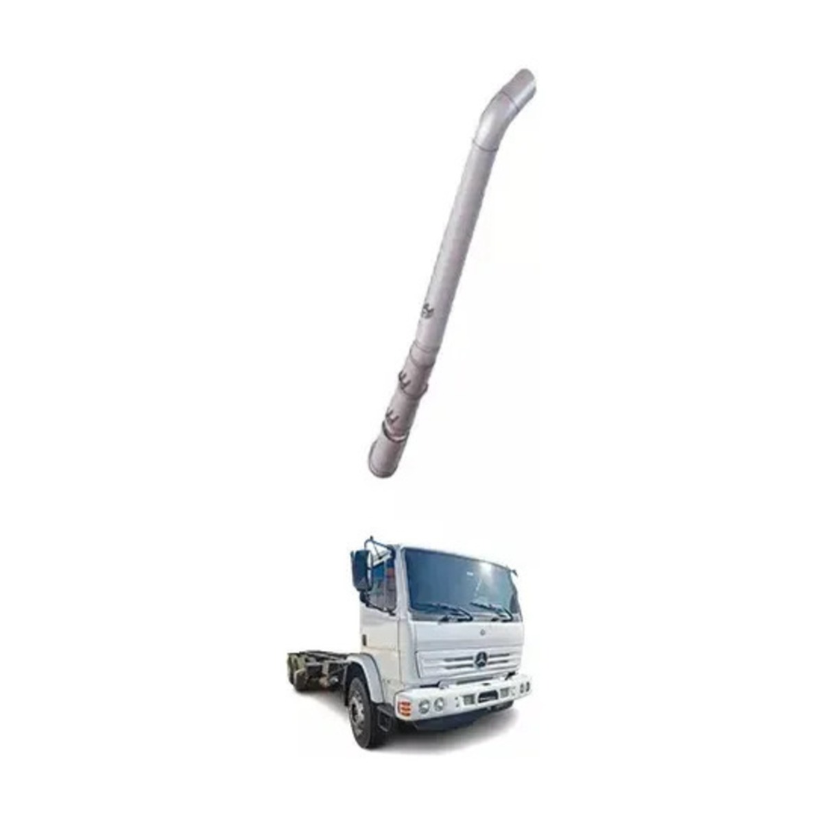 TUBO TERMINAL VERTICAL 4POL MB 2423B 2726 ELETRONICO EURO 3 SAIDA VERTICAL (6934