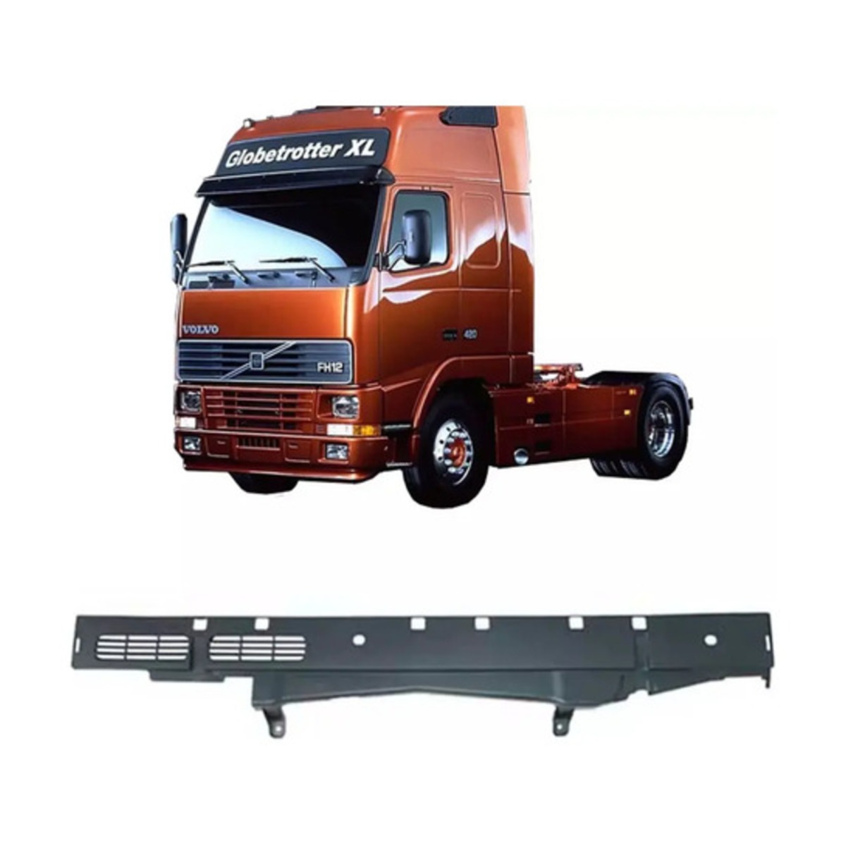 ACABAMENTO PARABRISA VOLVO FH ANO 94 ATE 2003 (8191316-8189295-8189130-KKZ01-009