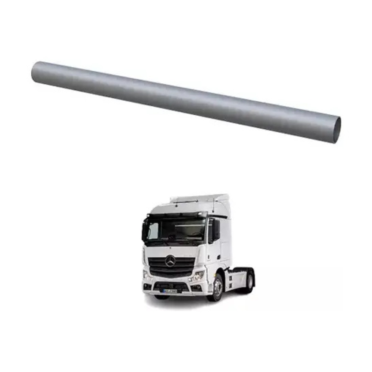 TUBO RETO 4.5 X 2000MM UNIVERSAL  (TB2030-B070M)