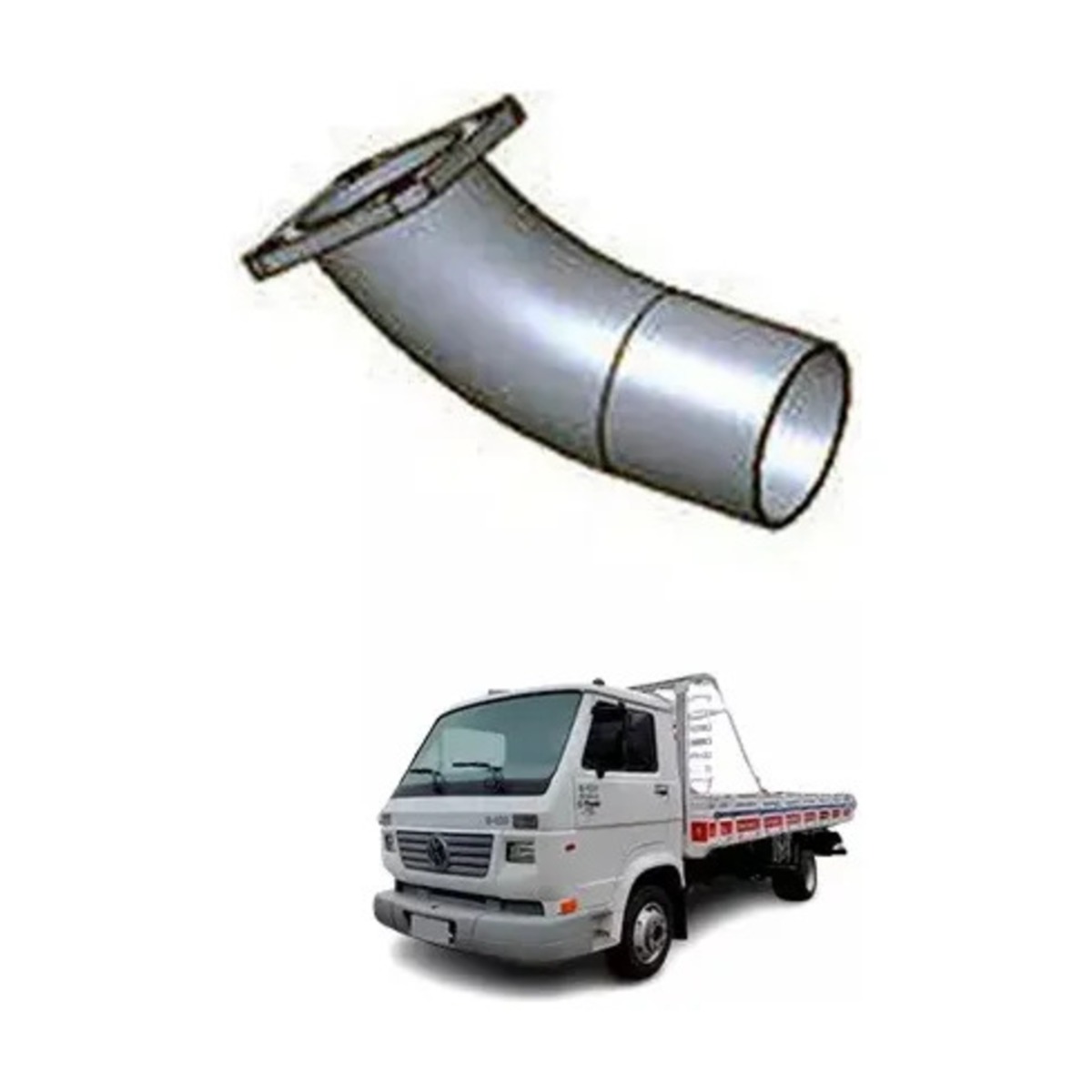 TUBO INTERMEDIARIO 3POL VW DELIVERY 8120 8150 9150 WORKER 8120 8150 9150 2000 AT