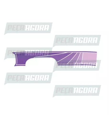 FAIXA LATERAL 1 ANO MERCEDES BENZ 608 LILAS (417874)