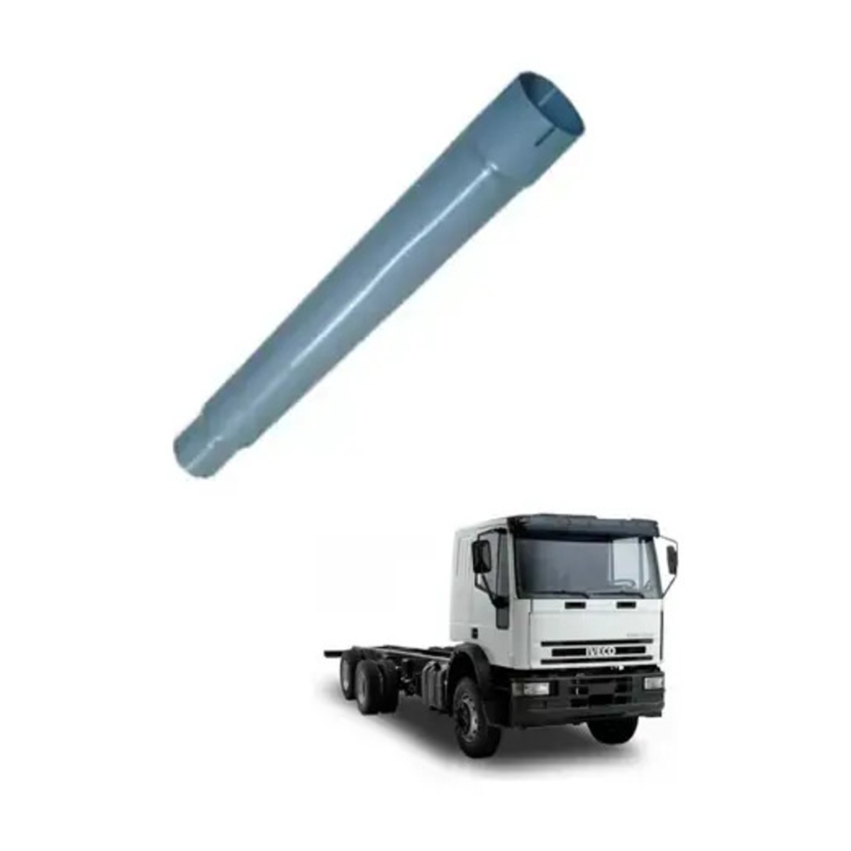 TUBO INTERMEDIARIO ESCAPAMENTO PARA IVECO EUROCARGO TECTOR (503103894-F5220)