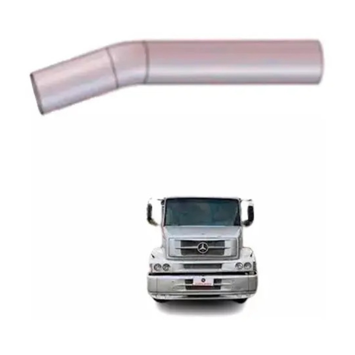 TUBO INTERMEDIARIO 3 1/2 POL MB 1620 1622 6 MARCHAS  (6954900110-M091Q)