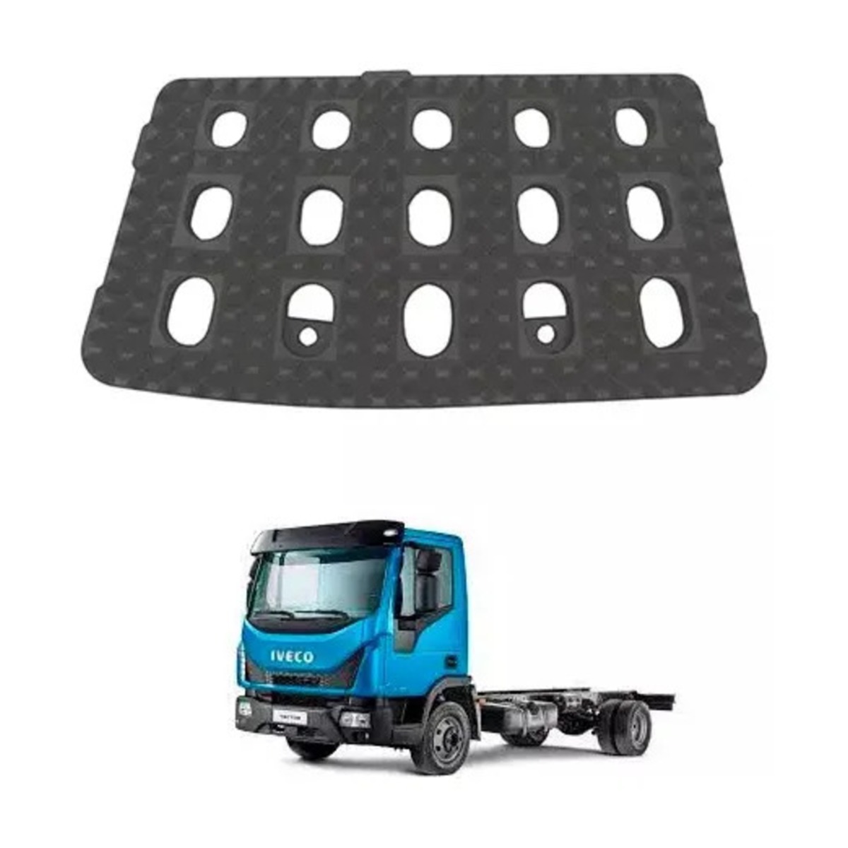 PISANTE ESTRIBO CABINE LE SUPERIOR PLASTICO PARA IVECO TECTOR CURSOR EUROCARGO 1