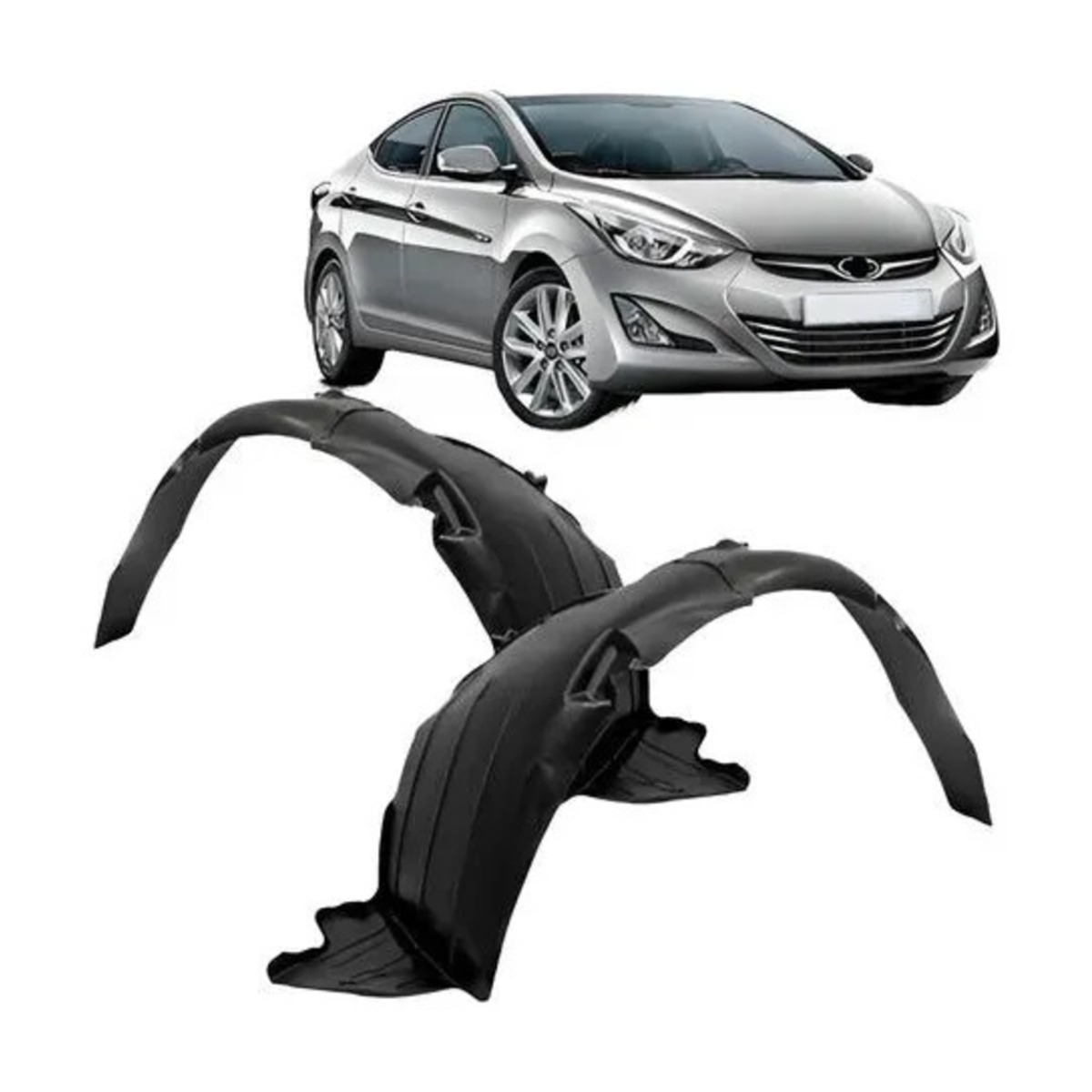 PAR PARABARRO ELANTRA 2014 A 2016 ESQUERDO | DIREITO (K.RF32127-RF32126)