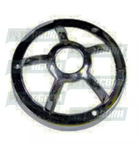 ARO LANTERNA ESTRIBO 5 JANELAS PLASTICA CROMADA A117 (013028)