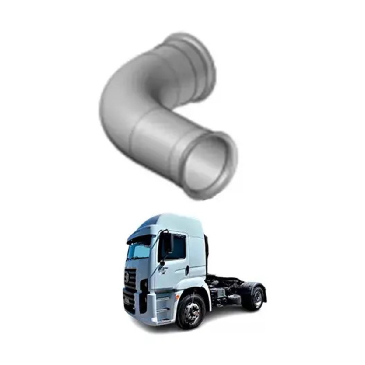 TUBO INTERMEDIARIO 3.5POL VW CONSTELLATION 19320 WORKER 17220 24220 26220 EURO 3