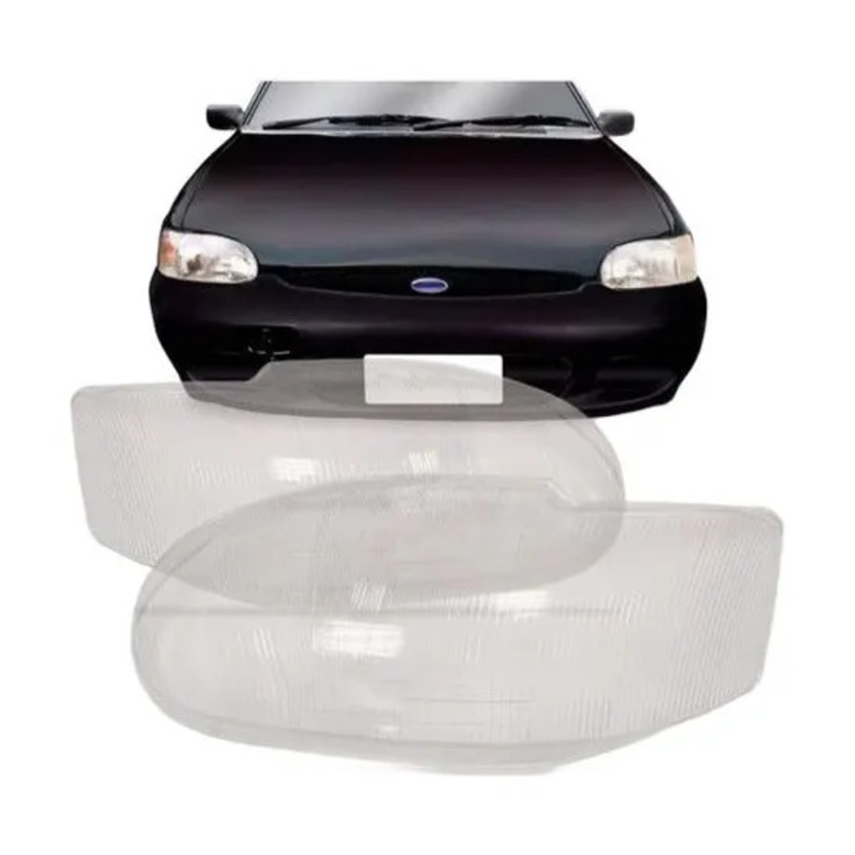 PAR LENTE FAROL ESCORT 1997 A 2002 ESQUERDO | DIREITO (K.RFVC1169-RFVC1170)