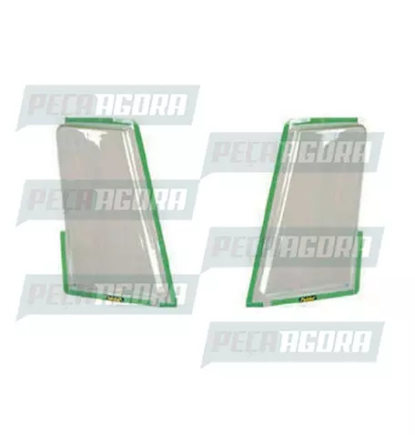 PAR PROTETOR ACRILICO FAROL/SETA/MILHA VOLVO FH12 2004 ... CHINES (303001)
