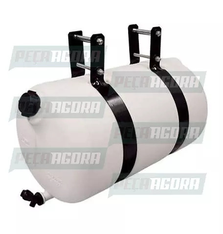 COROTE 42 LITROS COMPLETO PLASTICO BEPO BRANCO M-198E (083004)