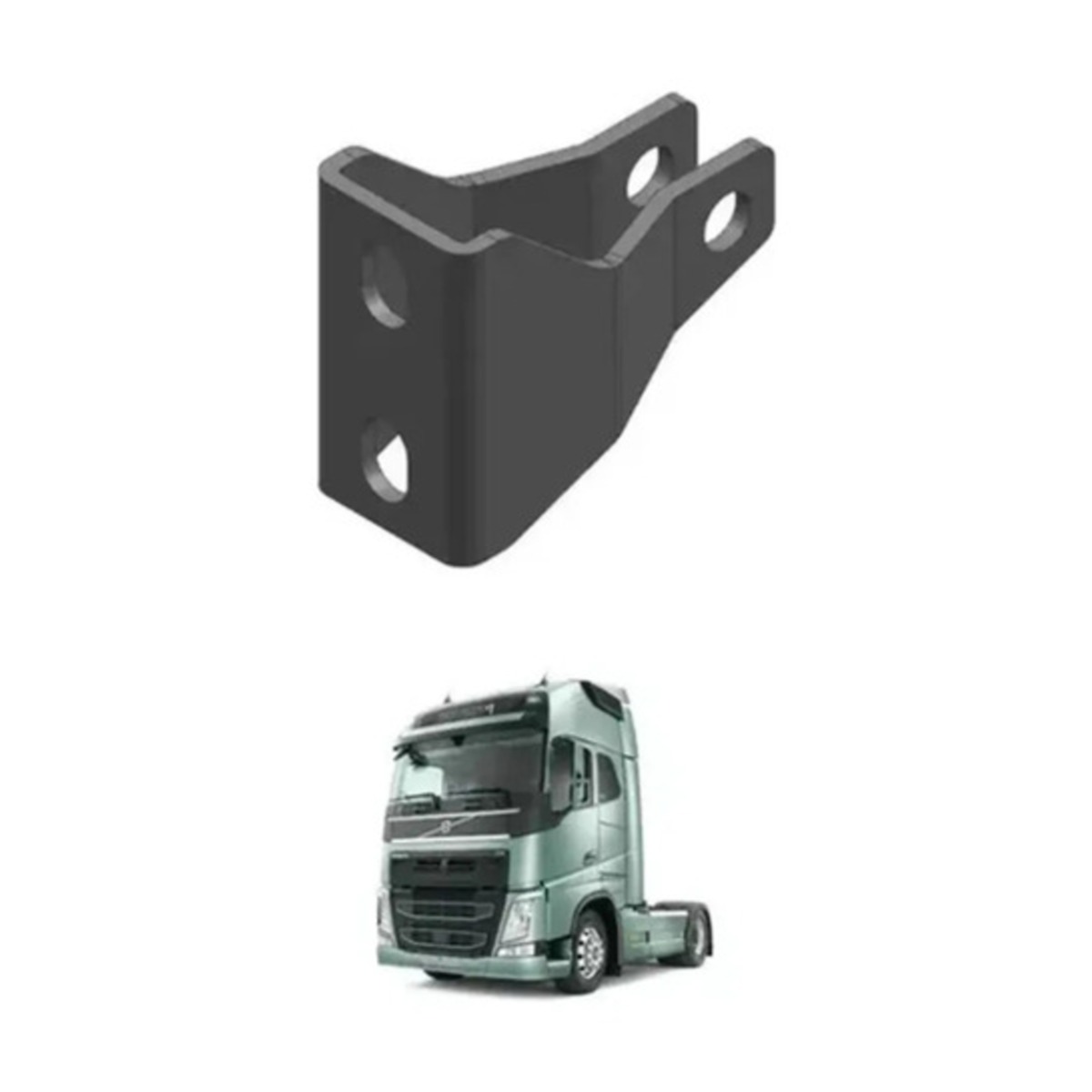 SUPORTE FIXACAO EIXOS PARALAMA VOLVO FH 2015... (20704440-SP1458)