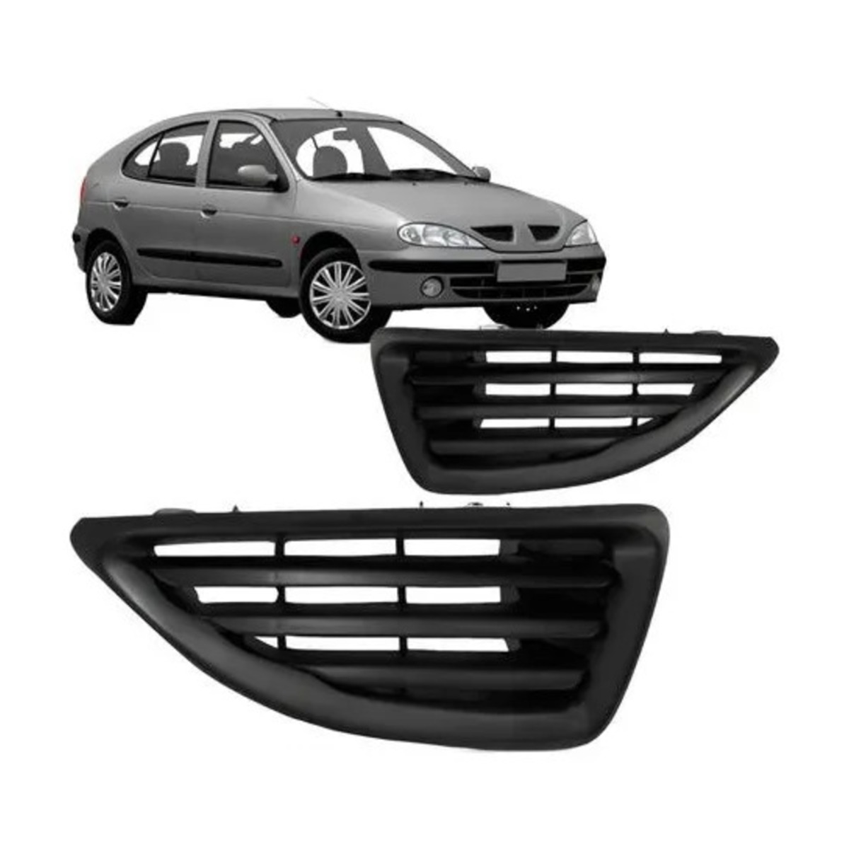 PAR GRADE CENTRAL MEGANE 2000 A 2006 ESQUERDO | DIREITO (K.RF18351-RF18352)