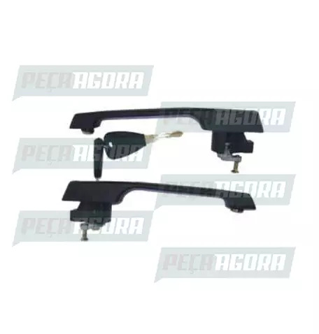 MACANETA EXTERNA MERCEDES BENZ HPN 89/95 JOGO SEM CHAVE - ORI (6887607059,)