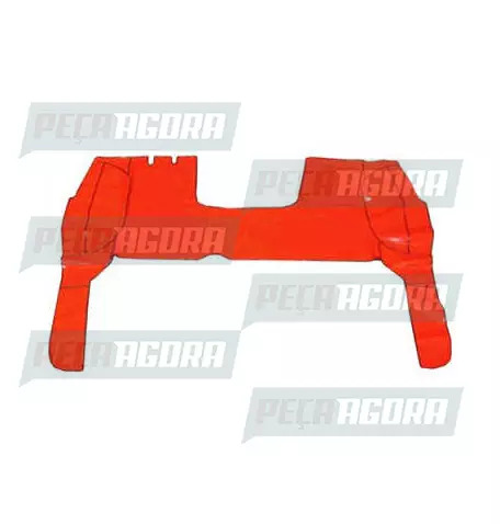 TAPETE VINIL MERCEDES-BENZ 1113 - VERMELHO (419972)