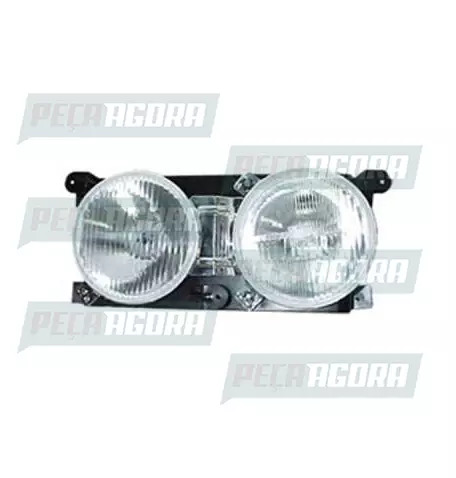 FAROL MERCEDES BENZ 1620 BICUDO DUPLO 2000 ... ESQUERDO FORT LUZ (242151)