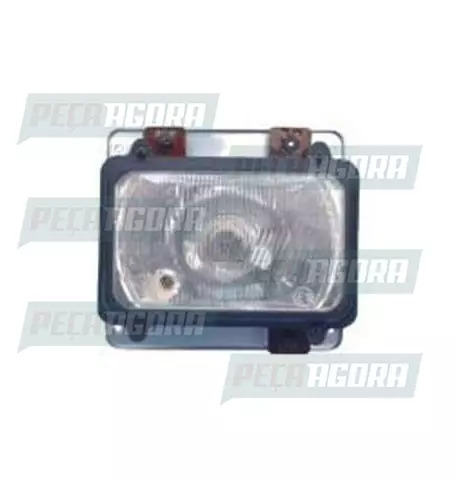 BLOCO OTICO IAM MB 1114 CARA PRETA ESQUERDO  H4 (243004)