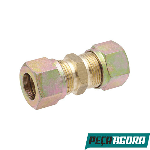 CONEXAO EMENDA MB MERCEDES BENZ DIVERSAS TUBO NYLON COMPLETO (L42538)