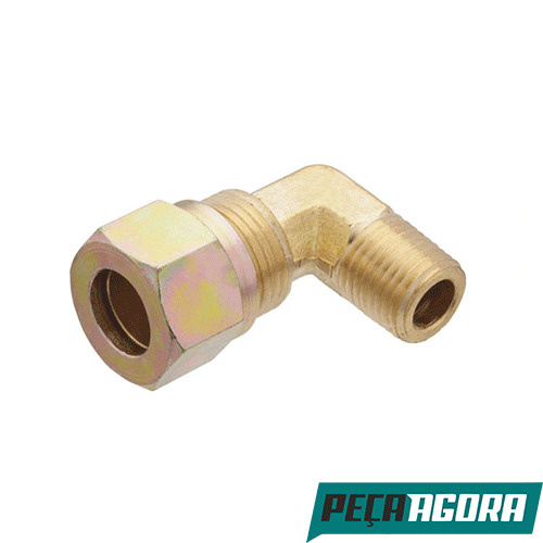 COTOVELO EMENDA TUBO NYLON MB MERCEDES BENZ DIVERSAS (302614)