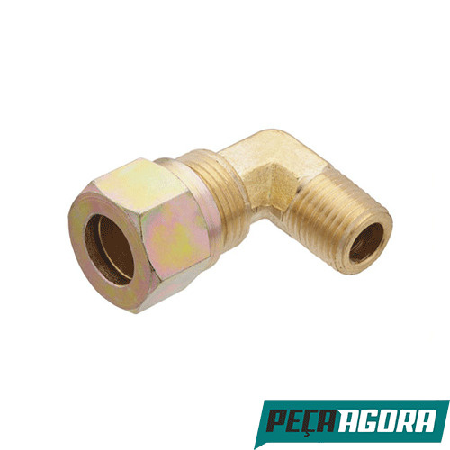 COTOVELO EMENDA TUBO NYLON MB MERCEDES BENZ DIVERSAS (L42592)