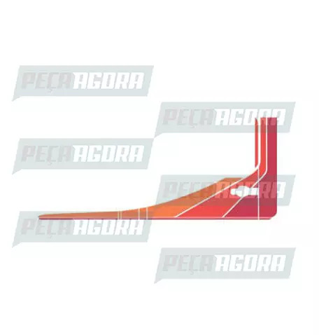 FAIXA LATERAL 3 ANOS PADRAO 87 NOVO VERM. (418883)