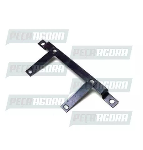 SUPORTE PLACA MERCEDES BENZ PINTADA (TRAVE) CAMINHAO ONIBUS (211042)