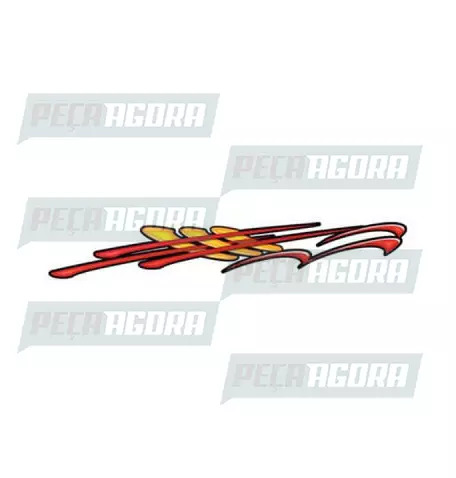 FAIXA LATERAL 3 ANOS PARA SCANIA VERMELHA 2002 (418820)