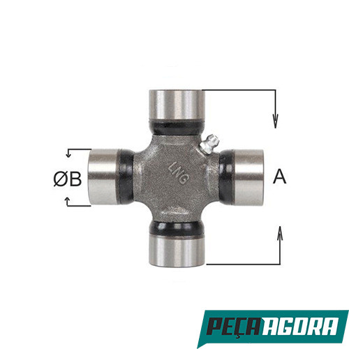 CRUZETA CARDAN 81.80 X 27.00 KOMBI FORD F100 F1000 PARA IVECO DAILY HILUX PICKUP