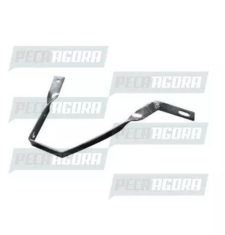 SUPORTE ANTENA PX ESCADA MODERNO UNIVERSAL TORCIDO CROMADA SEM GUIA (417665)