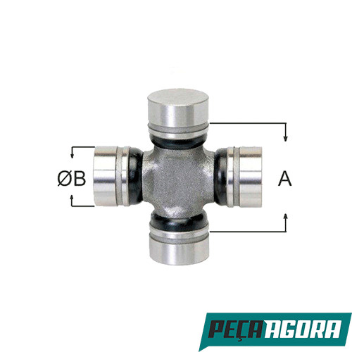 CRUZETA CARDAN A 52,60 B 27,00 FORD JEEP/ RURAL/ PICK-UP 4X4 (82546)